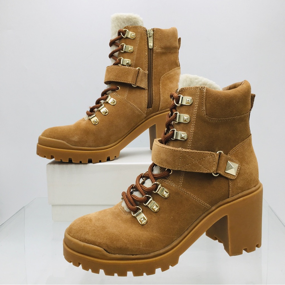 Marc Fisher Nature Women’s Suede Hiking Boots Size 9.5 Medium - Picture 1 of 13